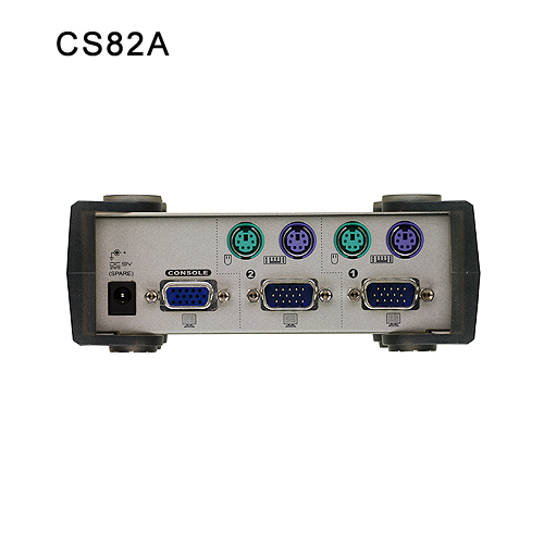2포트 PS/2 KVM 스위치 CS82A