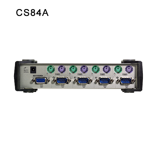 4포트 PS/2 KVM 스위치 CS84A