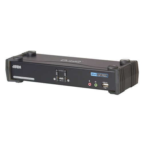 2포트 USB DVI 듀얼 링크 KVMP™ 스위치 CS1782A