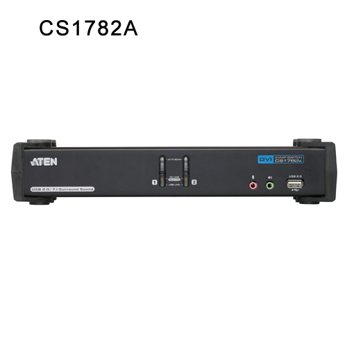 2포트 USB DVI 듀얼 링크 KVMP™ 스위치 CS1782A