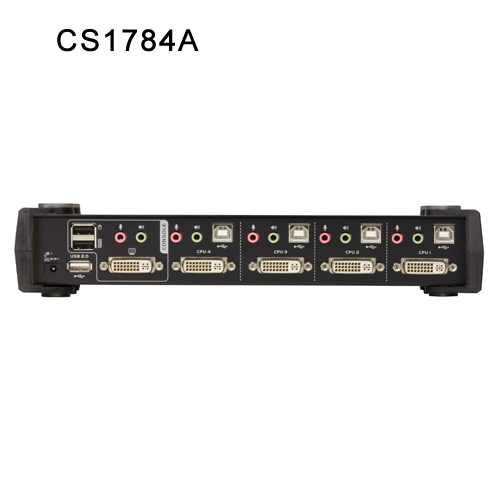 4포트 USB DVI 듀얼 링크 KVMP™ 스위치 CS1784A