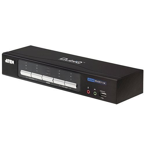 2x4 DVI-HDMI 매트릭스 KVMP™ 스위치 CM0264