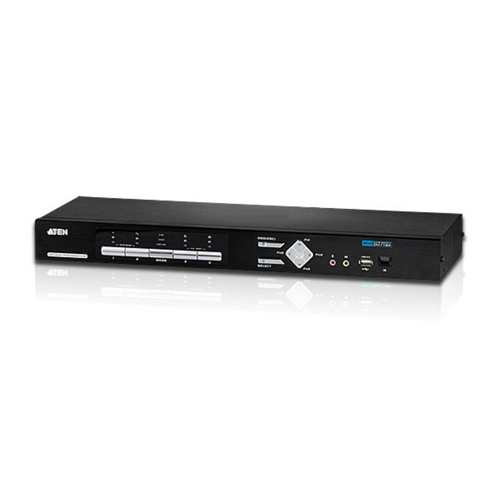 4포트 USB DVI-D KVMP 제어 센터 CM1164