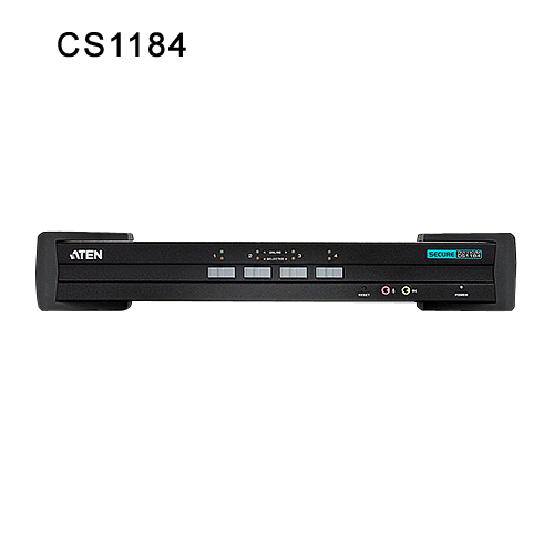 4포트 USB DVI 보안 KVM 스위치 CS1184