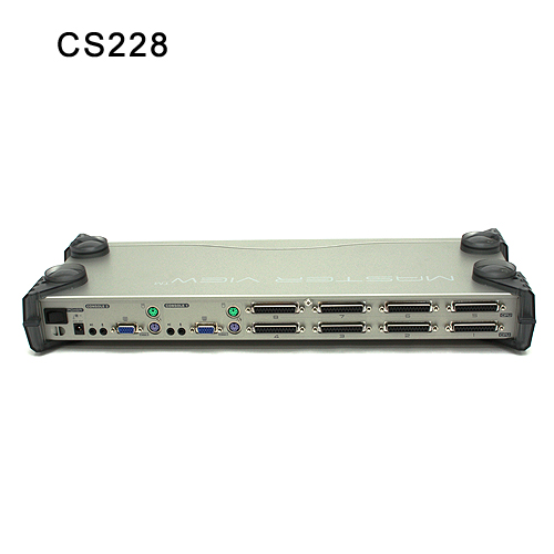 멀티 콘솔 8포트 PS/2 랙타입 KVM 스위치 CS228
