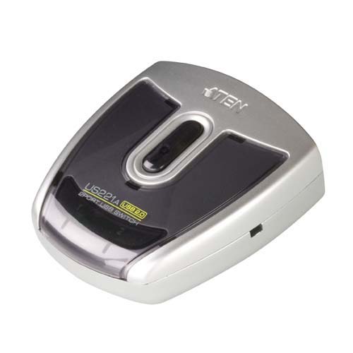 2포트 USB 선택기 스위치 US221A
