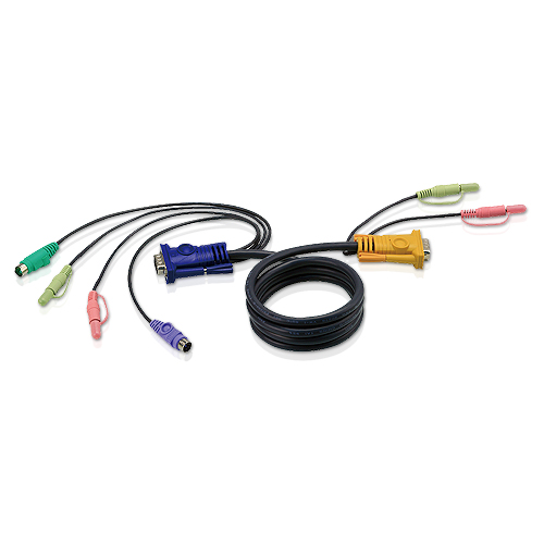 PS/2 KVM 케이블 5m 2L-5305P