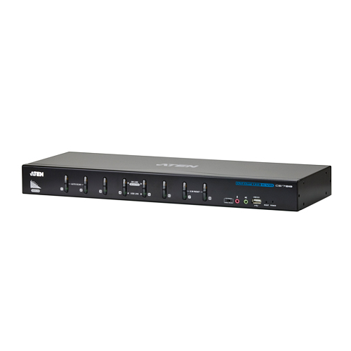 8포트 USB DVI 듀얼 링크 KVM 스위치 CS1788