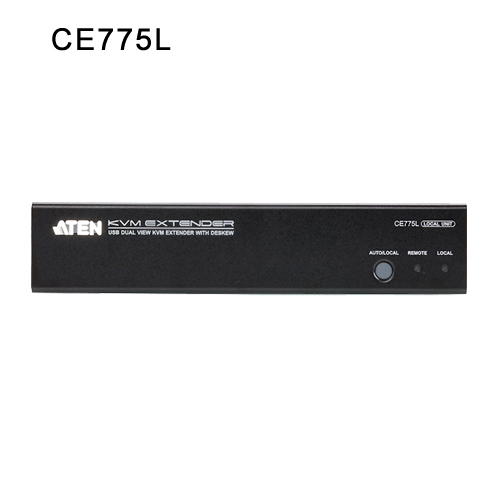 USB 듀얼 뷰 KVM 데스큐 연장기 max 300m CE775