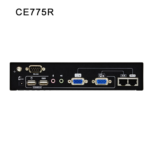 USB 듀얼 뷰 KVM 데스큐 연장기 max 300m CE775