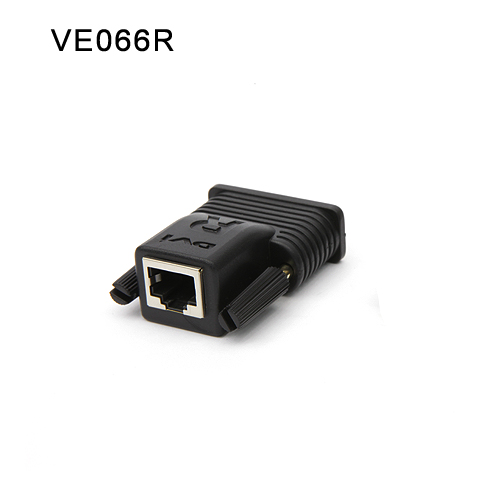 미니 Cat 5 DVI 연장기 VE066