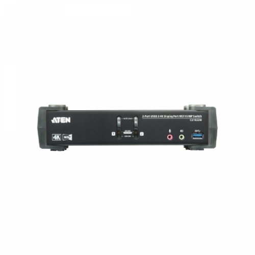 2포트 USB 3.0 4K DisplayPort MST KVMP™ 스위치 (케이블 포함) CS1922M