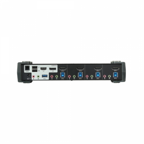 4포트 USB 3.0 4K DisplayPort MST KVMP™ 스위치 (케이블 포함) CS1924M  
