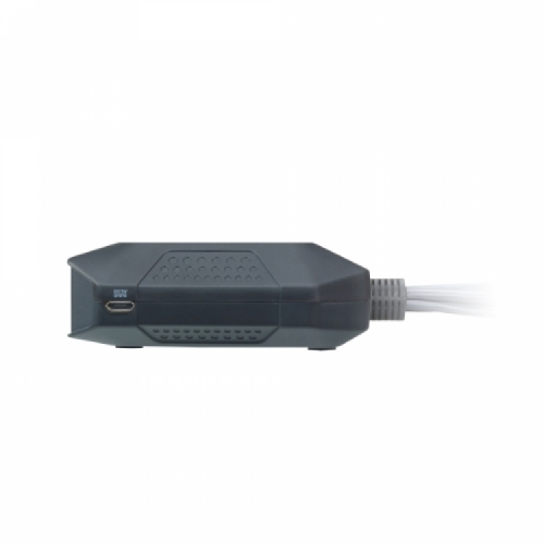 2포트 USB DisplayPort 케이블 KVM 스위치 + 원격 포트 선택기 CS22DP