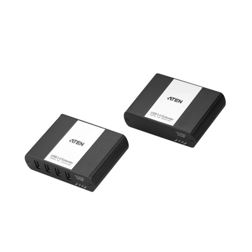 4-포트 USB 2.0 Cat 5 over LAN 연장기 UEH4102