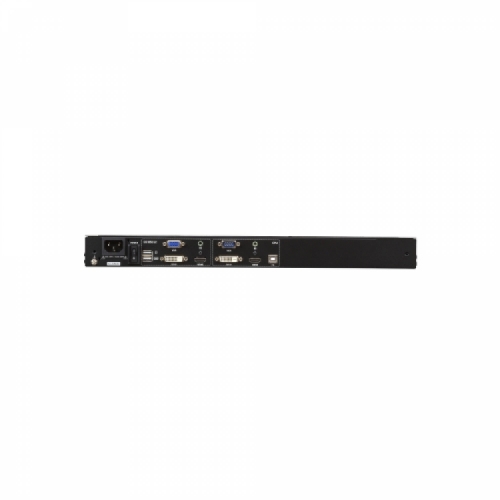 1U Ultra 숏 뎁스 듀얼 레일 와이드스크린 FHD LCD 콘솔 (USB / HDMI / DVI / VGA) CL3800NW