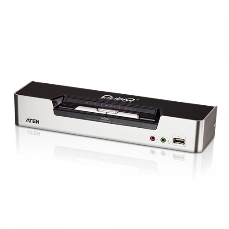 2-포트 USB DVI 듀얼 디스플레이 KVMP 스위치