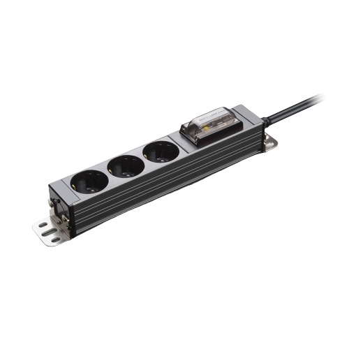 고용량 멀티탭 3구 1.5M 알루미늄 서버탭 티타늄  HDSVAL-GN315T