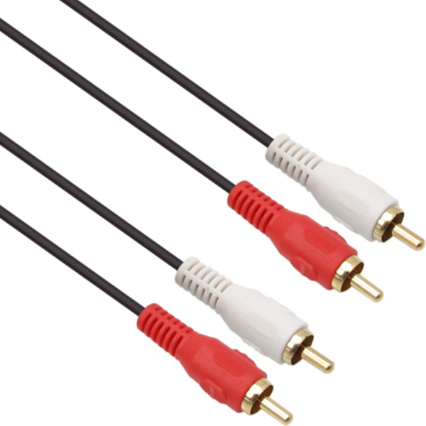 NETmate NMA-2R100N RCA 2선 케이블(2.8Ø) 10m