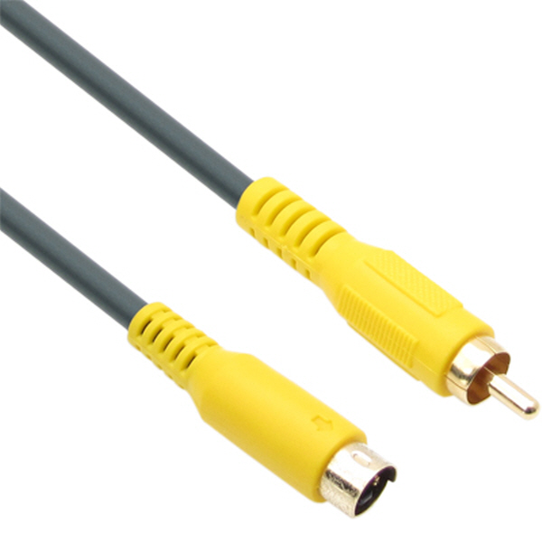 NETmate NMA-SSR050 SVHS-RCA 케이블 5m