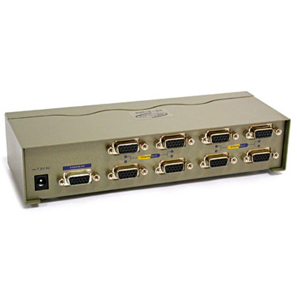 NETmate VS-818PF 초고해상도 1:8 모니터 분배기