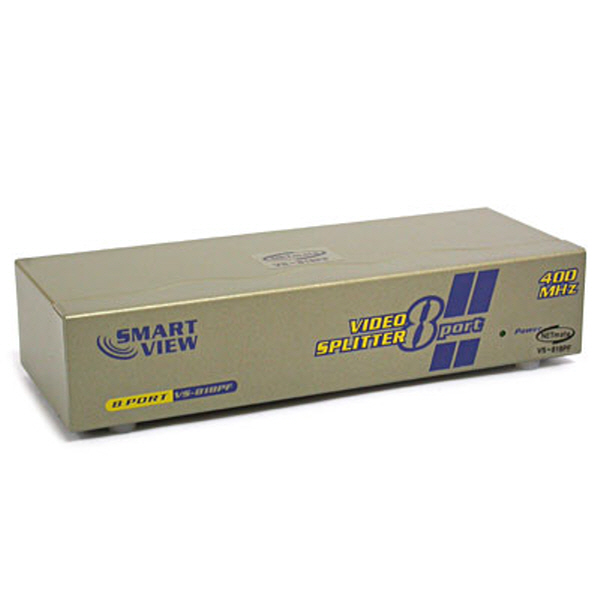 NETmate VS-818PF 초고해상도 1:8 모니터 분배기