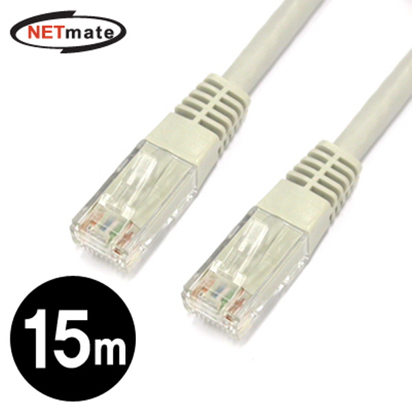NETmate NMC-US6150 CAT.6 UTP다이렉트 케이블 15m
