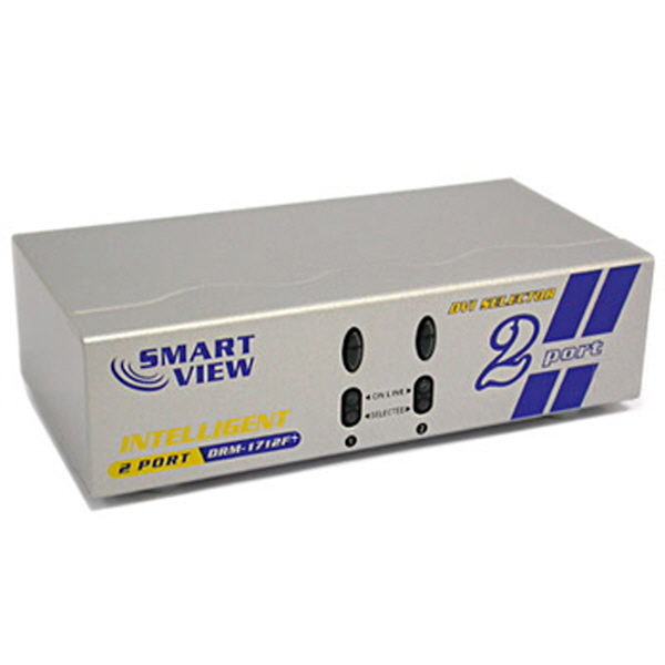 NETmate DRM-1712F PLUS 고해상도 DVI 2:1 모니터 수동선택기