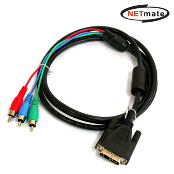 NETmate NMC-DC100 DVI to 컴퍼넌트 케이블 10m