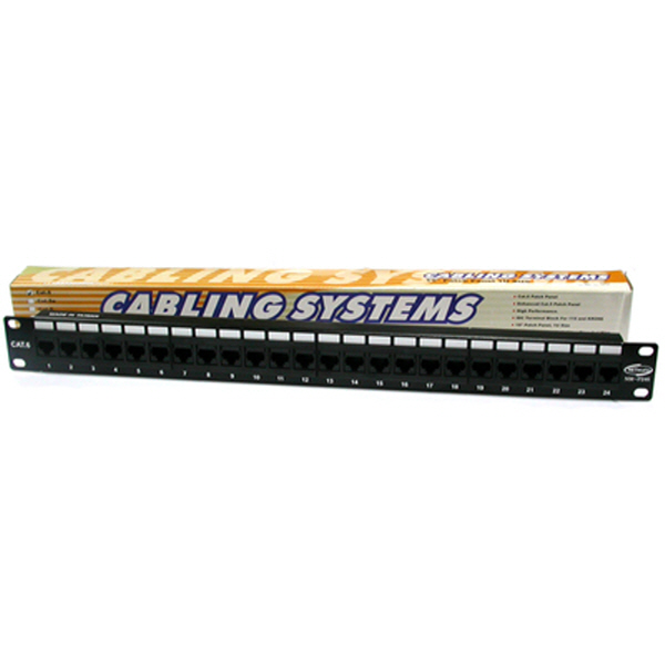 NETmate NM-P246 CAT.6 24포트 패치 판넬