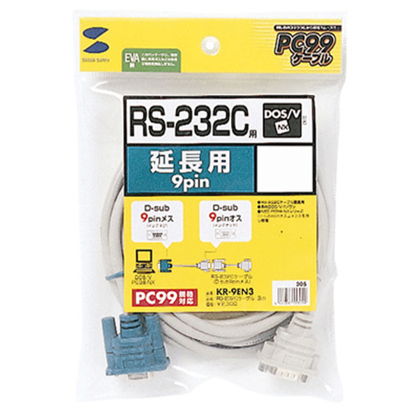 SANWA KR-9EN2 최고급형 9핀 연장 케이블 2m