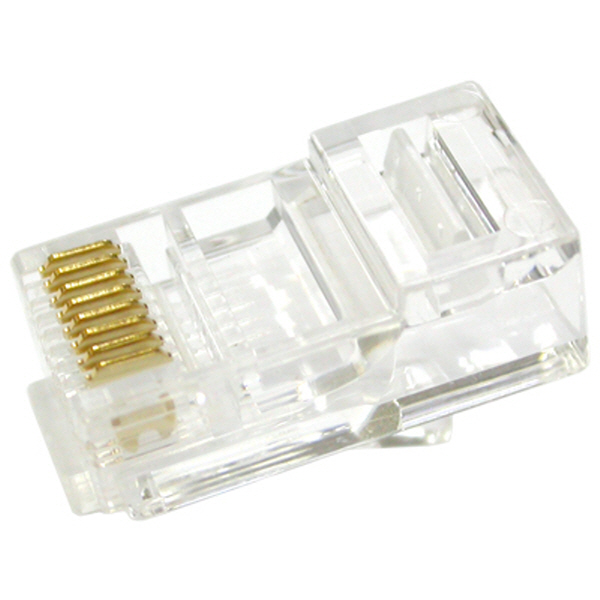 PLUG MASTER P8-001S UTP CAT.6 RJ-45 8P8C 플러그-고급형(100개)