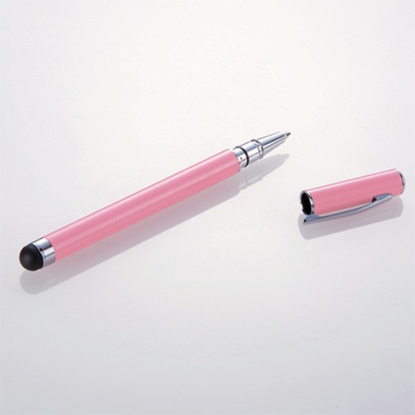 SANWA PDA-PEN26PK 모바일 볼펜겸용 정전식 터치펜(핑크)