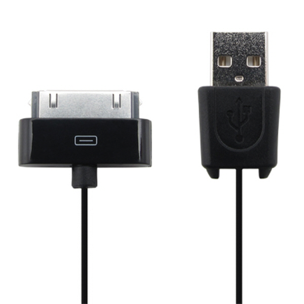 NETmate iPhone·iPod·iPad USB 데이터·충전 자동감김 Dock 케이블(블랙)