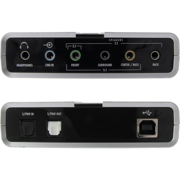 NETmate M-330 7.1채널 USB2.0 사운드 박스(S/PDIF 지원)