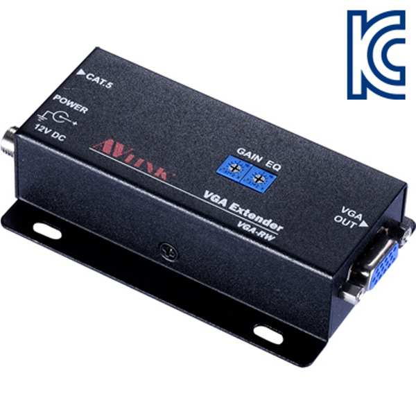 NETmate VGA-RW VGA 리피터 벽걸이형 리모트 유닛(180m)
