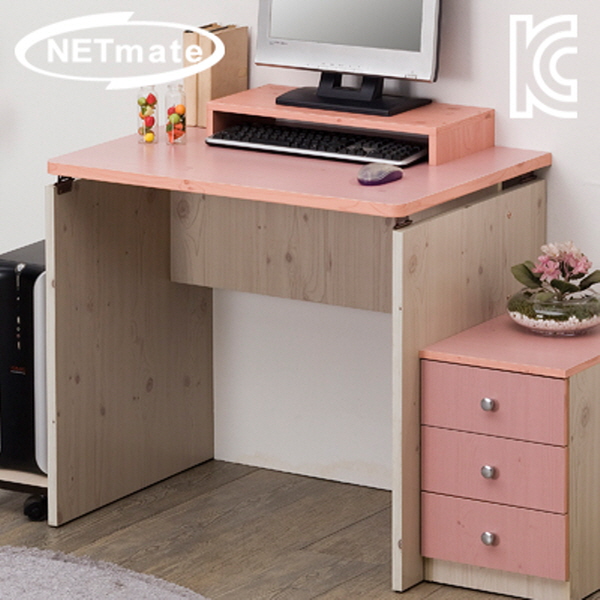 NETmate NMK-OCD10 입식 책상 (800x600x720/핑크)