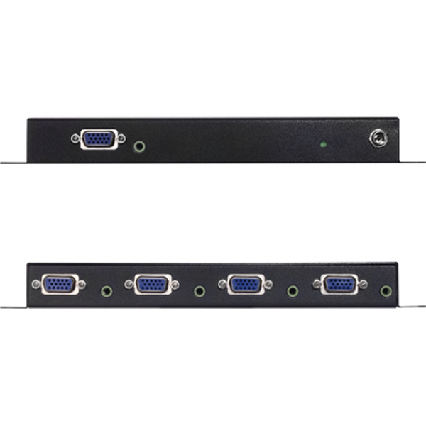NETmate VAS-14PFW 고해상도 1:4 모니터 분배기(벽걸이형/오디오포함)