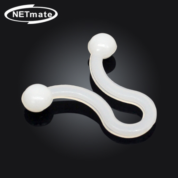 NETmate NMT-TL5 케이블 정리용 트위스트 케이블 타이 (5mm/화이트/100EA)