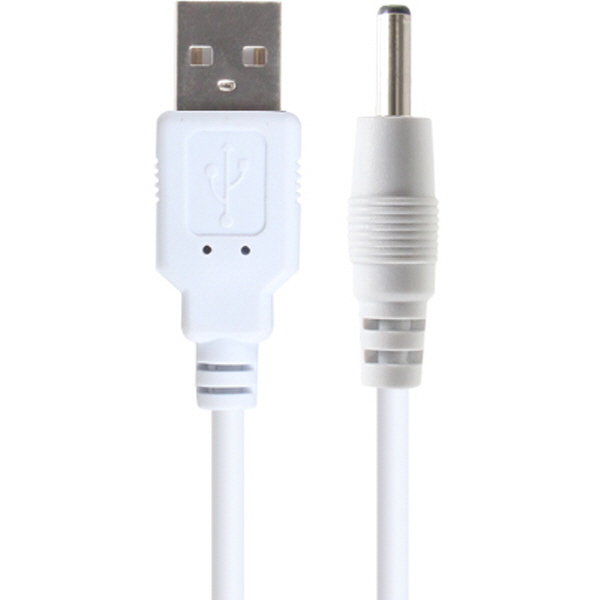 NETmate NMC-UP14W USB 전원 케이블 1m (3.5x1.4mm/0.5W/화이트)