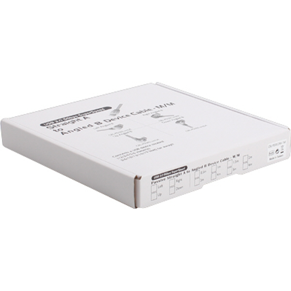 NETmate CBL-PD302RA-5M USB3.0 AM-BM(오른쪽 꺾임) 케이블 5m