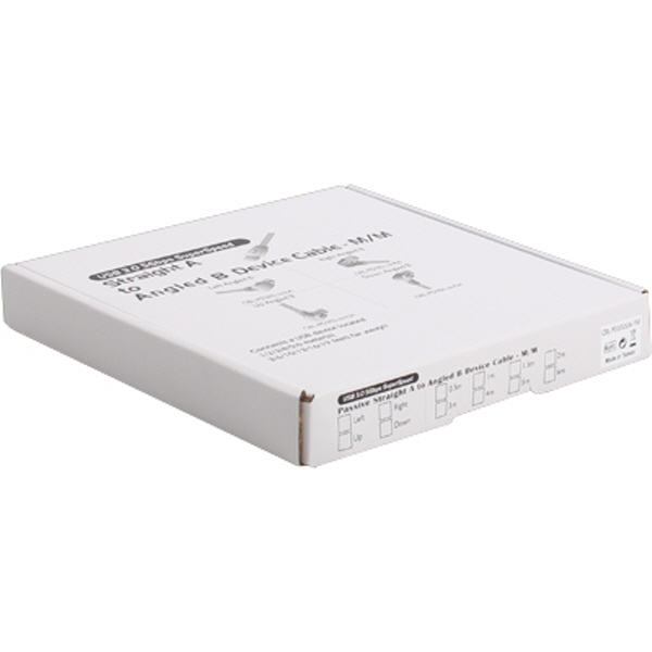 NETmate CBL-PD302UA-3M USB3.0 AM-BM(위쪽 꺾임) 케이블 3m