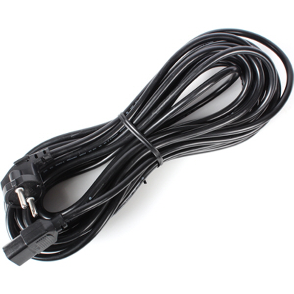 NETmate NMP-SPC100 220V 전용 3구 AC 파워 케이블 10m (블랙)