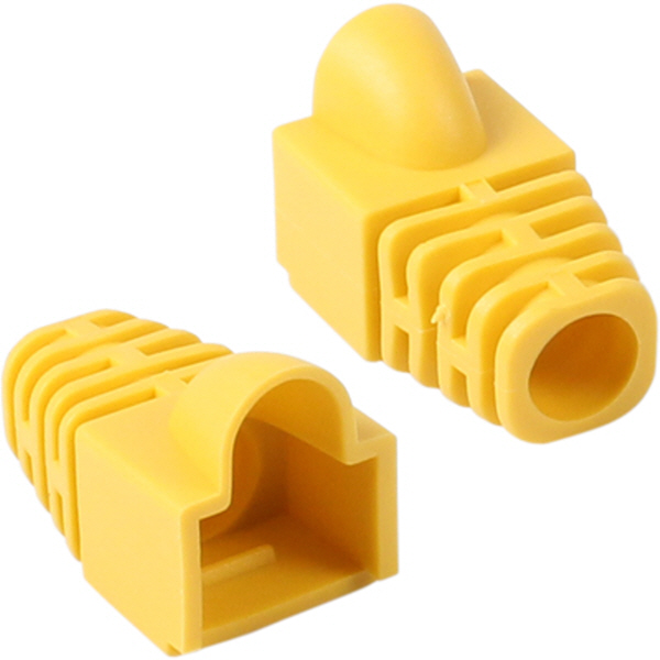PLUG MASTER NM-SR007Y RJ-45 CAT.6 통부트(7Ø/옐로우/100개)