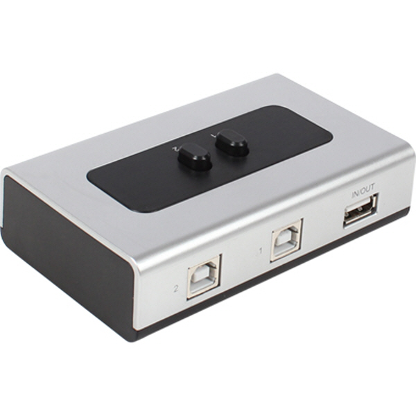 NETmate NM-US12 USB2.0 2B:1A 수동선택기(벽걸이형)