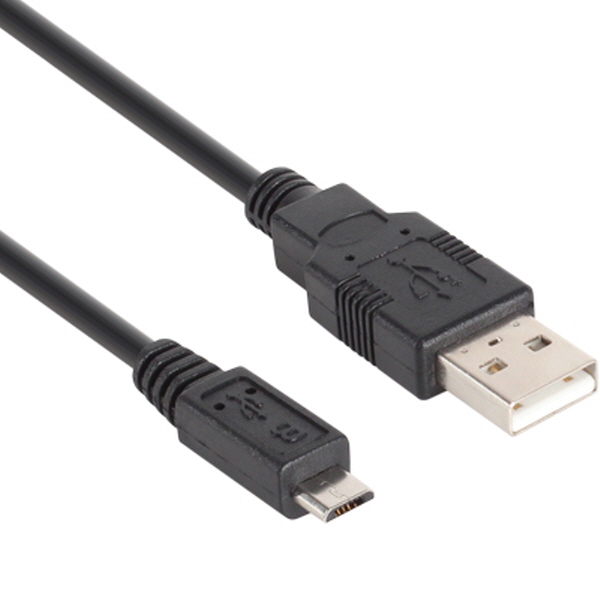 NETmate NMC-UMB015 USB2.0 마이크로 5핀(Micro B) 케이블 0.15m (블랙)
