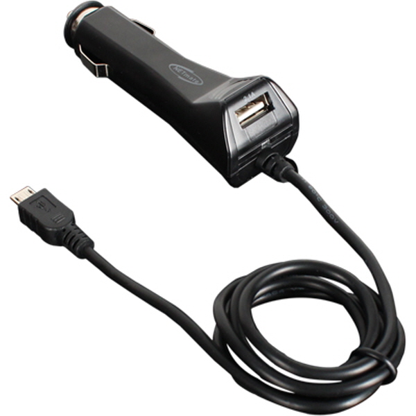 NETmate NM-UCC03 차량용 USB 충전 시거잭(마이크로 5핀 케이블 일체형 + USB 1포트)