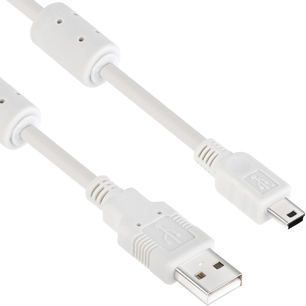 NETmate NMC-UM270 USB2.0 AM-Mini 5핀 케이블 7m (노이즈필터)