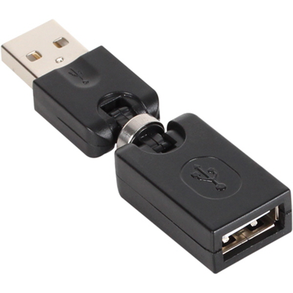 NETmate NM-UGR01 USB2.0 AM/AF 3D 젠더(블랙)