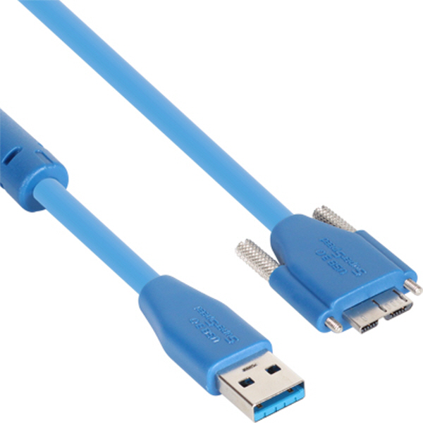 NETmate CBL-HFD302MBS-20M USB3.0 High-Flex AM-MicroB(Lock) 리피터 20m